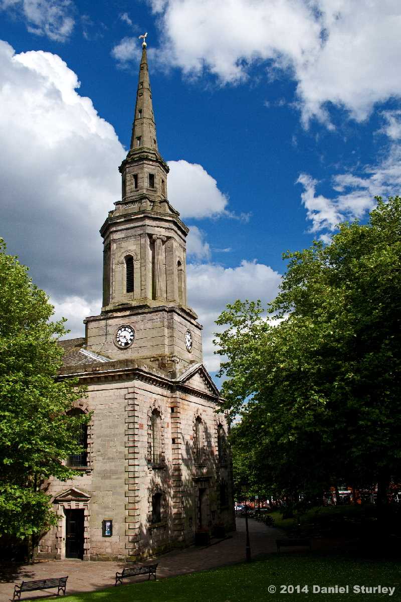 St Paul's Church in the heart of the Jewellery Quarter